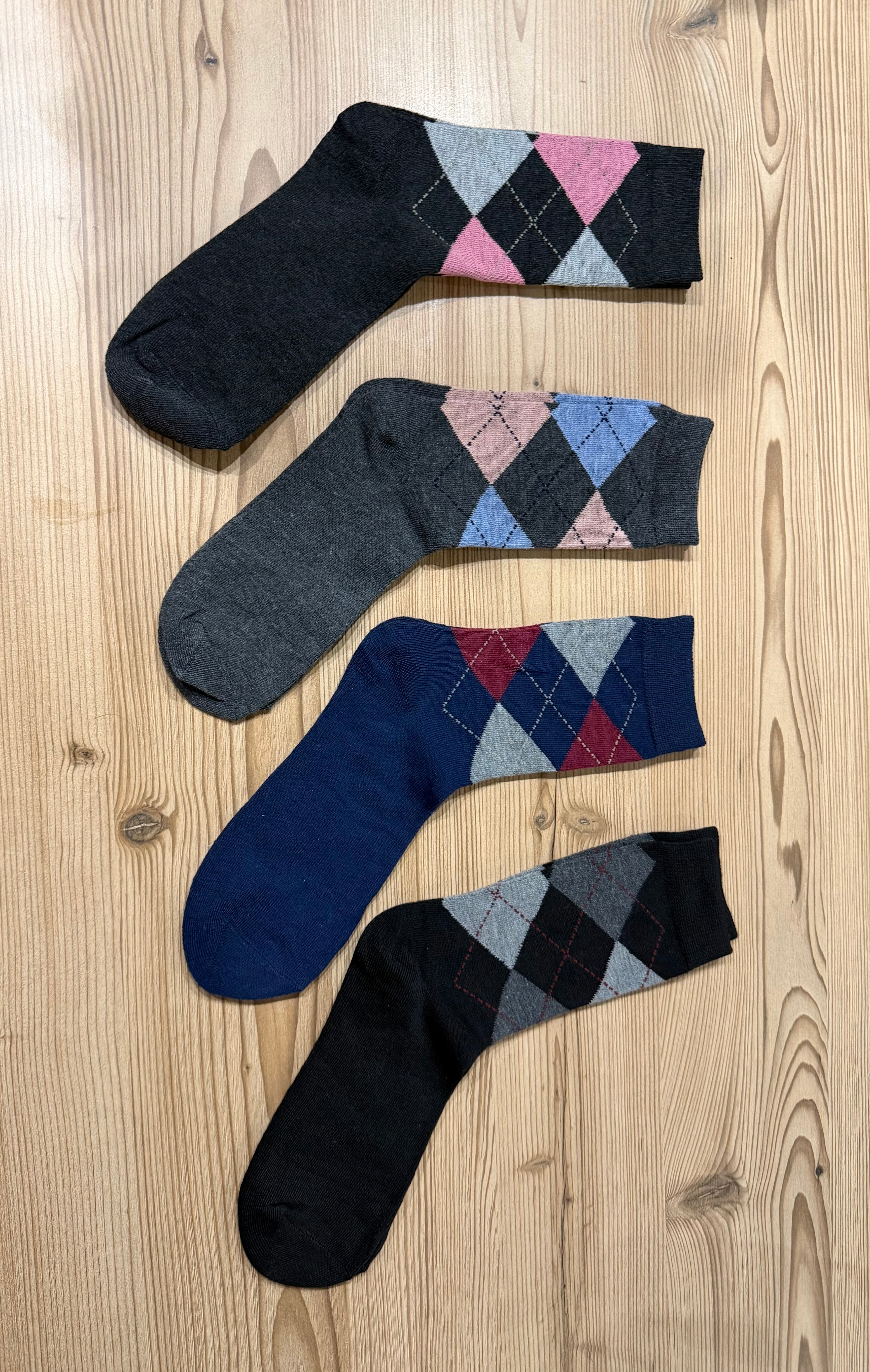 Calcetines de cuadros